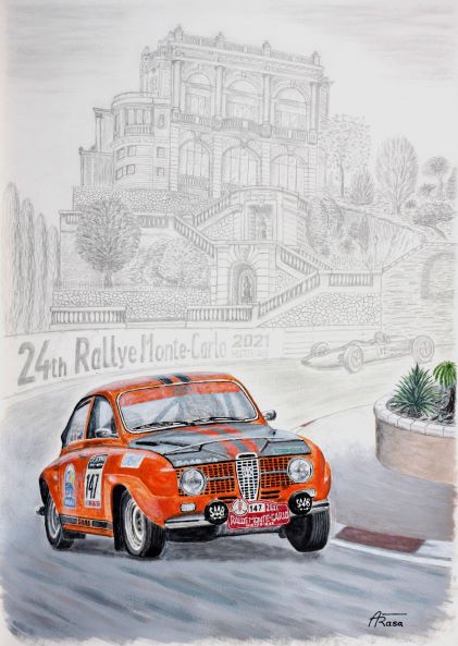 SAAB 96 Rallye Monte-Carlo